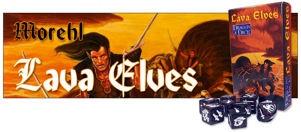 Lava Elves Dragon Dice